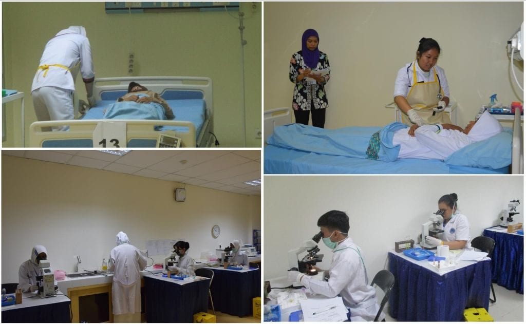 Pelaksanaan Tes Praktek Asisten Tenaga Kesehatan bidang Keperawatan & Teknik Laboratorium Medik di RS UGM