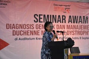 Sambutan Direktur Pelayanan Medik dan Keperawatan RSA UGM – Prof. Dr. dr. Elisabeth Siti Herini, Sp.A(K)