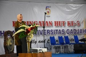 Sambutan Rektor UGM - Prof. Ir. Dwikorita Karnawati, M.Sc., Ph.D