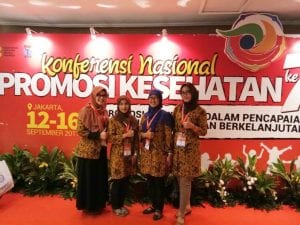 Tim RSA UGM dalam Konferensi Nasional Promosi Kesehatan ke-7 di Jakarta