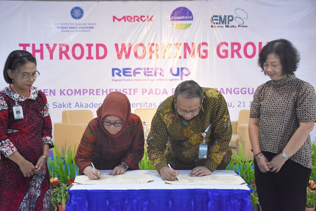 Perjanjian kerjasama RSA UGM & PT. Merck