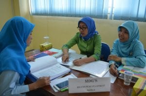 Diskusi dengan Pokja MDG's RS UGM