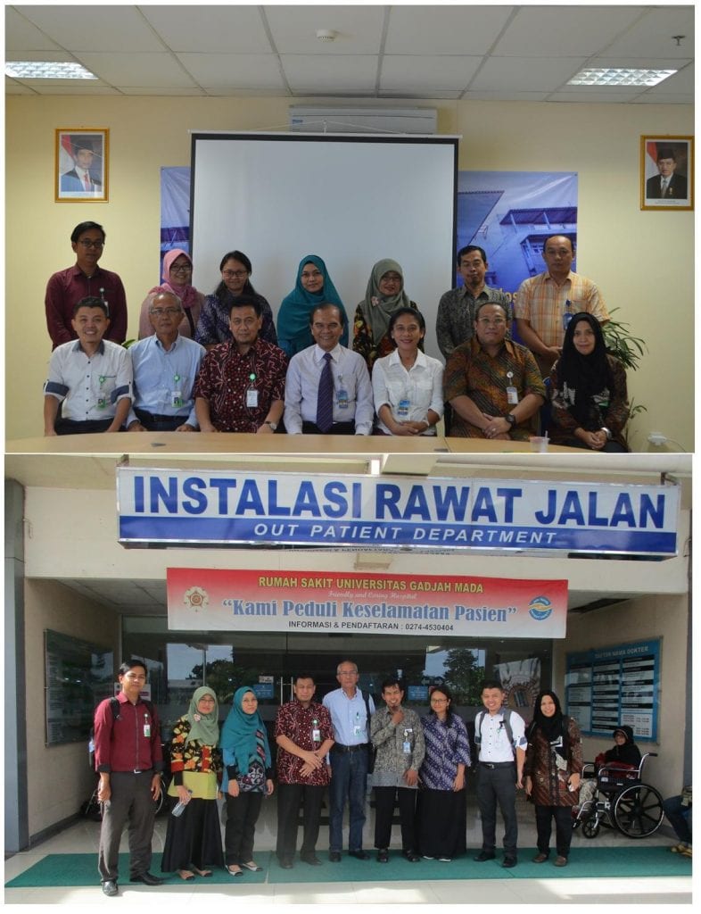 Foto Bersama Direksi RS UGM dan Tim Studi Banding dari RS Universitas Andalas