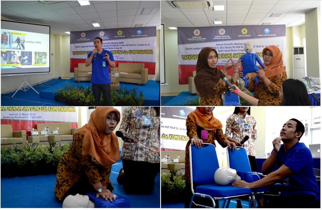 Presentasi Bantuan Hidup Dasar oleh Tim Code Blue RS UGM