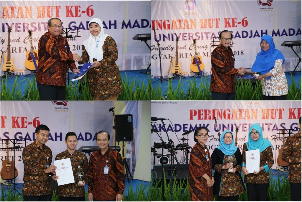 Penyerahan Penghargaan kepada Tim RSA UGM ke Asmat dan Pemenang lomba ide gagasan