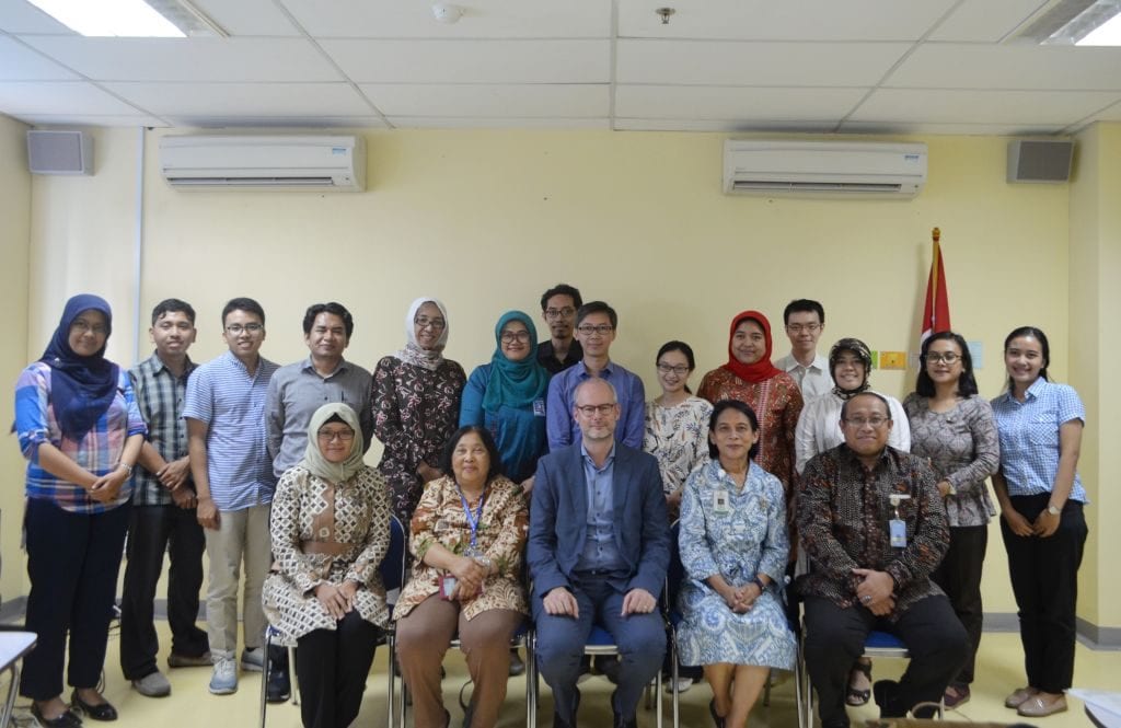 Foto bersama Prof. Volker