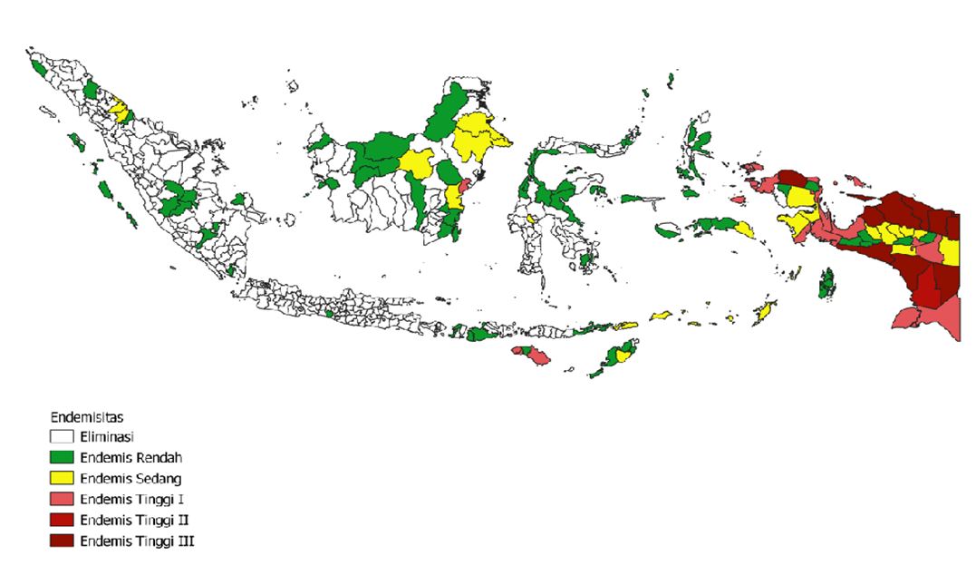 Gambar daerah endemis malaria
