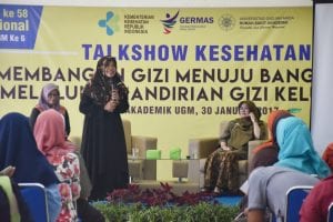 Materi oleh Ibu Yusmiyati, S.Gz Ahli gizi RSA UGM