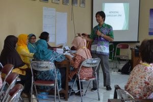 Penyampaian Materi dari Tim Pelatih