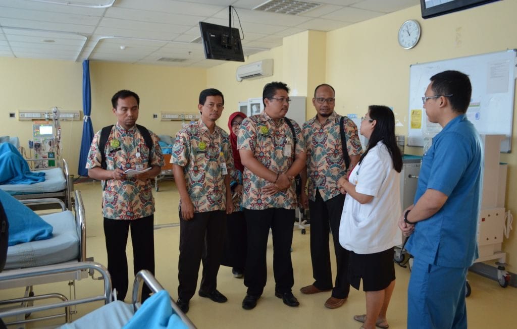 Visitasi di Instalasi Renal Dialis RSA UGM