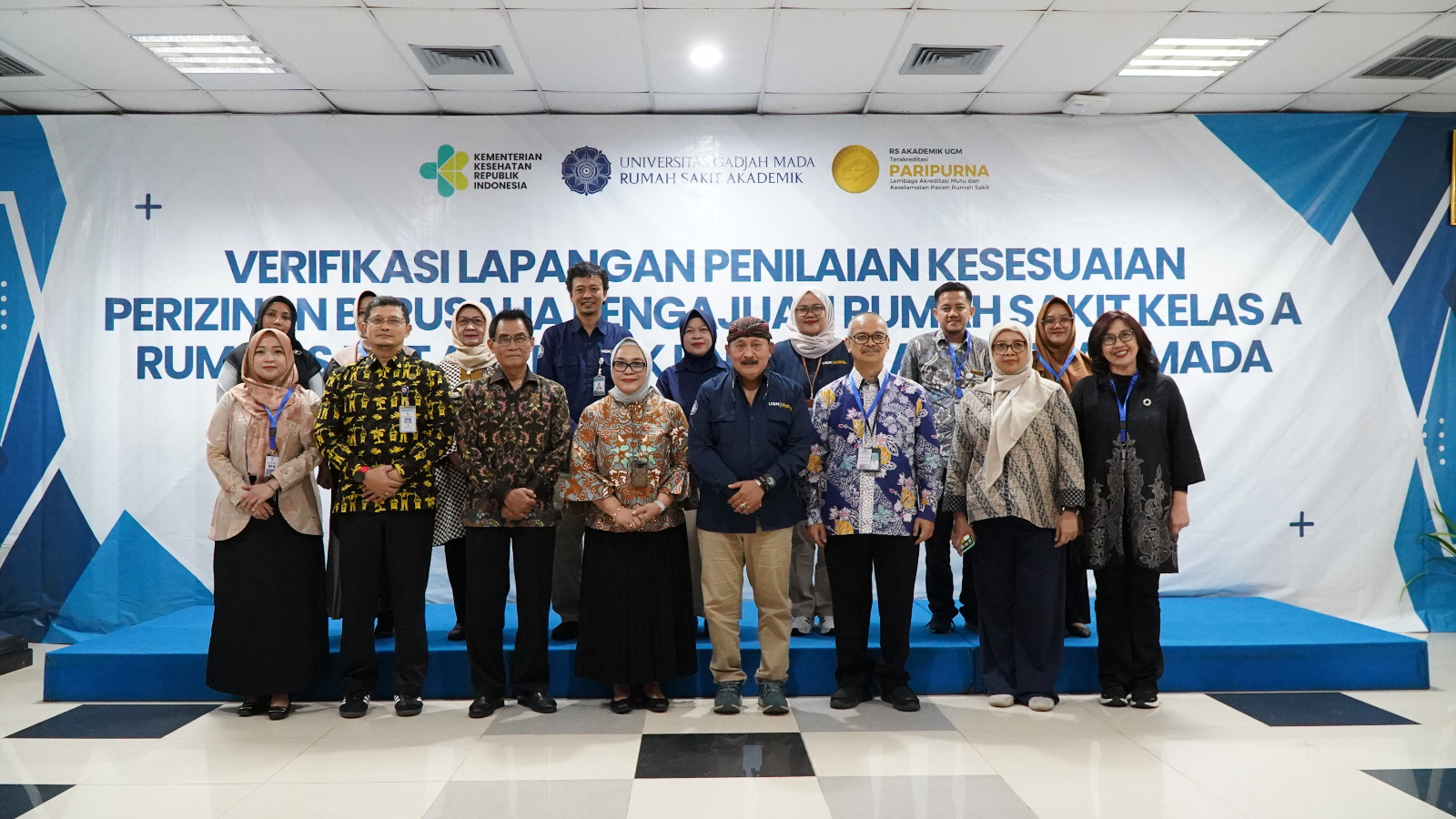 Rumah Sakit Akademik UGM Raih Status Rumah Sakit Kelas AOleh Kementerian Kesehatan Republik Indonesia