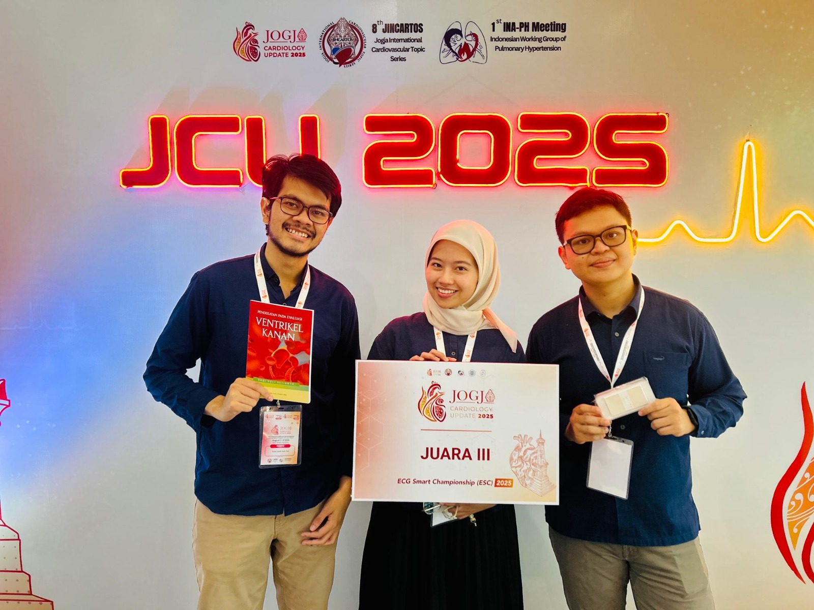 RSA UGM Sukses Raih Juara 3 di ECG Smart Championship (ESC)