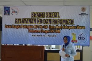 pelayanan KB dan Papsmear di RS UGM