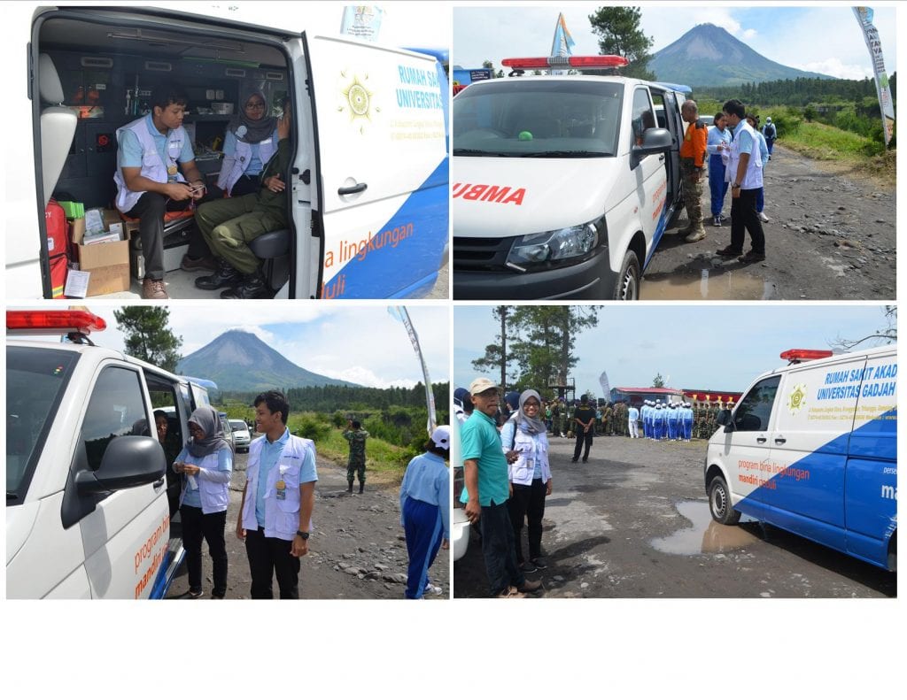 Partisipasi Tim Medis RS UGM dalam acara Penanaman Pohon di Wilayah Taman Nasional Gunung Merapi