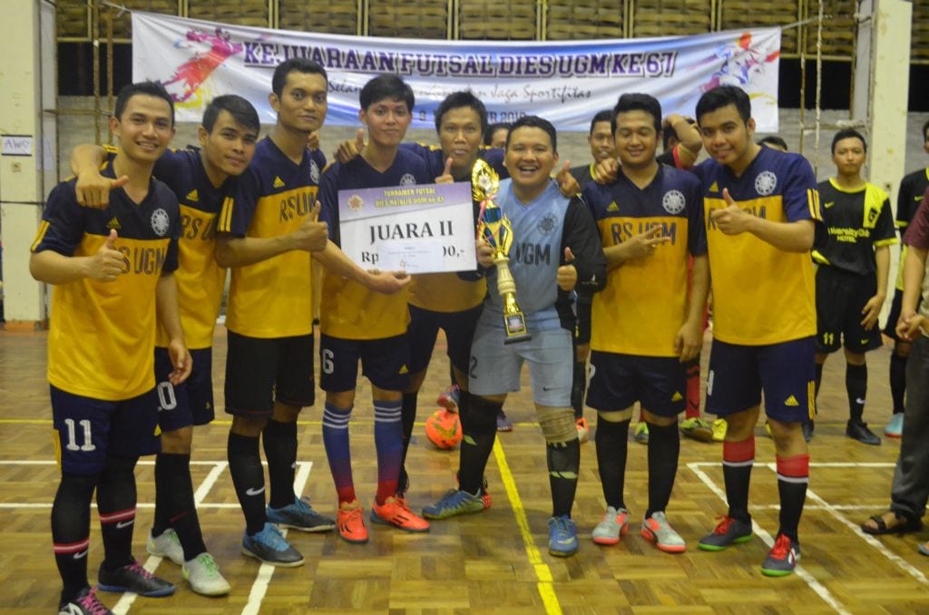 Kemenangan tim Futsal RS UGM
