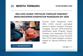 RSA UGM Juara 1 Nakesdan DIY 2025