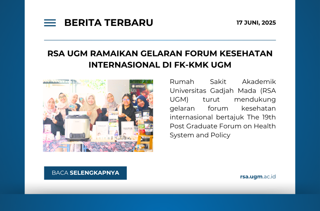 RSA UGM Ramaikan Gelaran Forum Kesehatan Internasional di FK-KMK UGM