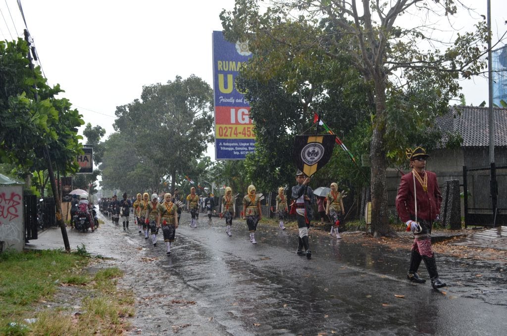 Kegiatan Kirab Budaya Desa Trihanggo