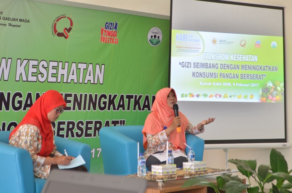 Talkshow Hari Gizi Nasional di Rumah Sakit UGM