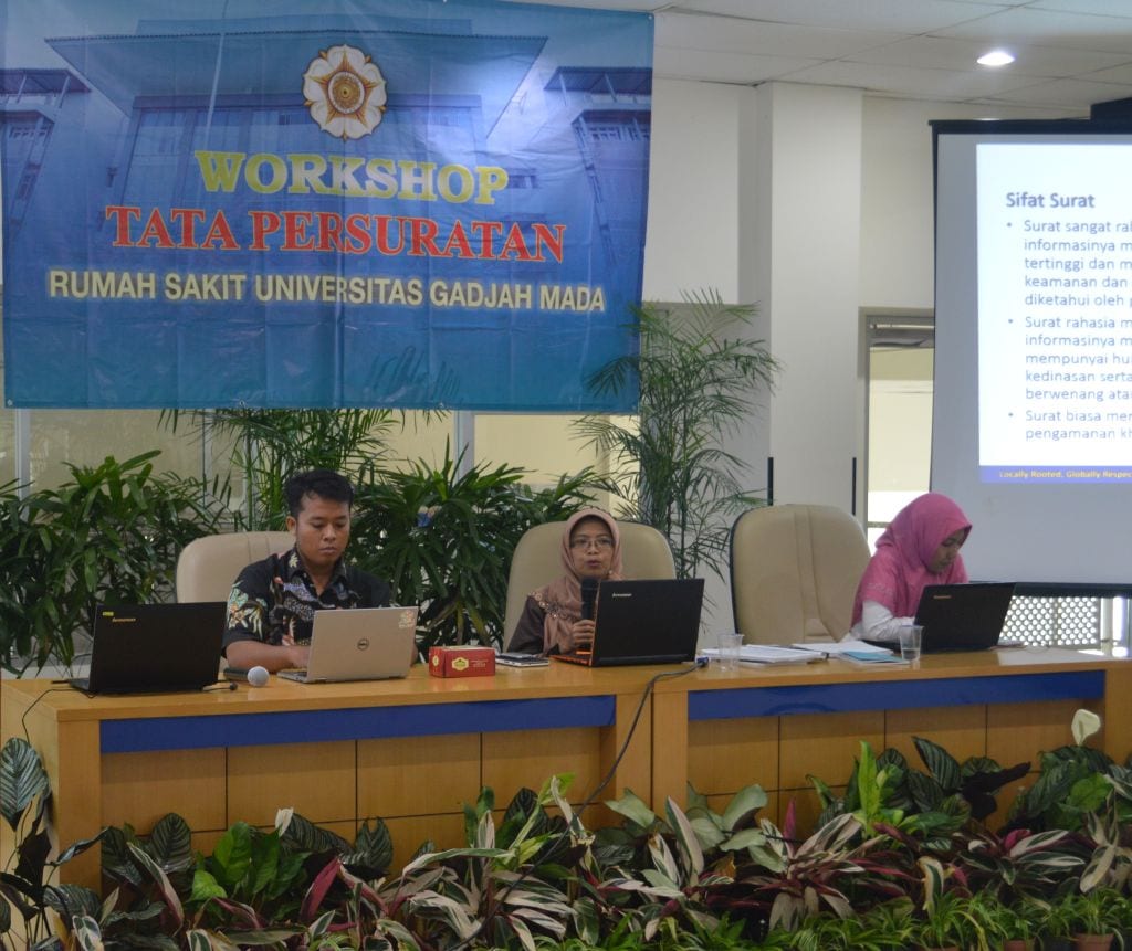 Workshop Tata Persuratan di RS UGM