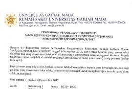 pengumuman lolos administrasi